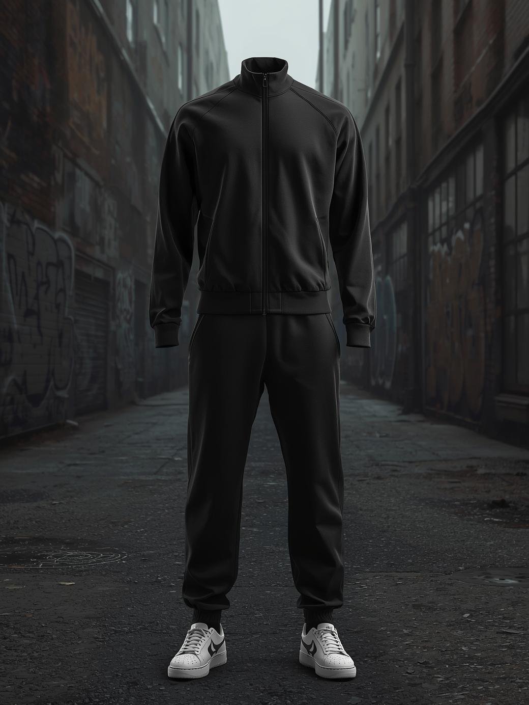 Classic Tracksuit Set for Athletes – ZM Exports ZM Exports two-piece tracksuit for training sessions.