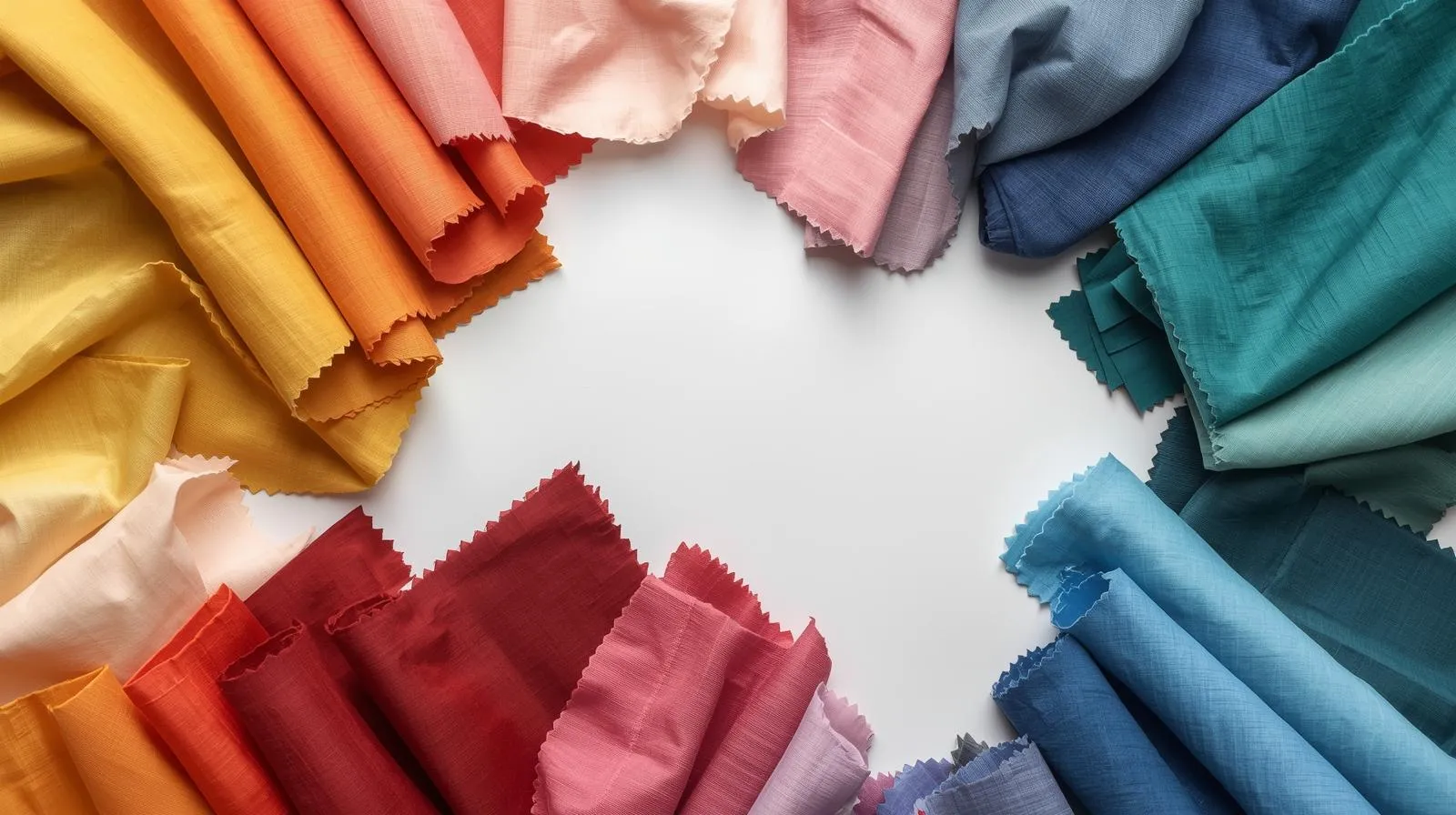 Flatlay display of premium sportswear.